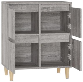 Aparador 60x35x70 cm derivados de madeira cinzento sonoma