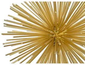 Figura Decorativa DKD Home Decor Dourado Metal Ouriço (23 x 21 x 43 cm)