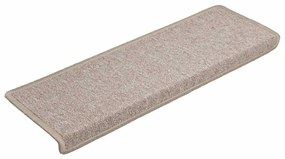 Tapetes de escadas 30 pcs 65x21x4 cm cinza-acastanhado