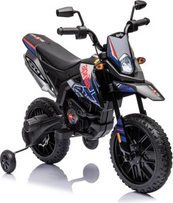 Mota elétrica para Crianças 12V Aprilia RX, Rodas Espuma EVA Azul