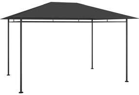vidaXL Gazebo 384x281x270 cm 180 g/m² antracite