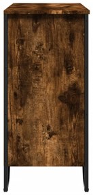 Aparador 78x35,5x74,5 cm derivados de madeira carvalho fumado