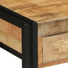 Mesa de Console vidaXL 120x33x75 cm Madeira de Mangueira Sólida