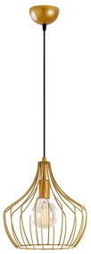 Candeeiro de Teto Mezopotamya – Dourado – 27 cm x 126 cm