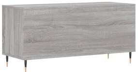 Armário p/ discos 100x38x48cm derivados madeira cinzento sonoma