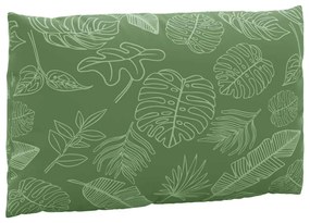 Almofadões p/ móveis paletes 2 pcs tecido oxford padrão folhas