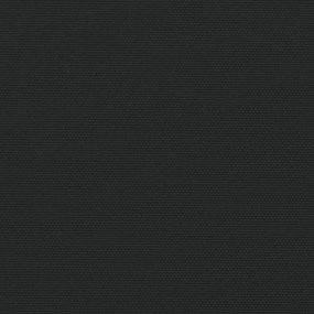 Toldo lateral retrátil 140x1200 cm preto