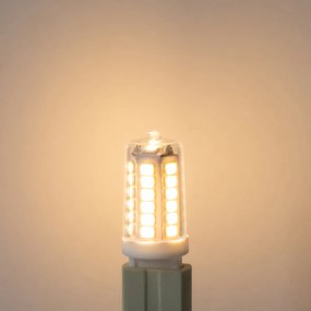 Conjunto de 5 Lâmpadas LED G9 Transparentes 3.5W 480 lm 2700K