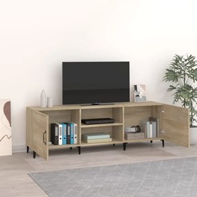 Móvel de TV 150x30x50 cm derivados de madeira carvalho sonoma