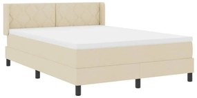 Cama Box com Colchão - Creme, 140 x 200 cm