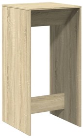 Mesa de bar 51x50x103,5 cm derivados de madeira carvalho sonoma