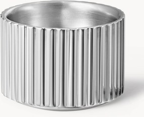 Copos de ovos em aço inoxidável com estrutura canelada Bernadotte, conjunto de 2