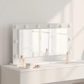 vidaXL Espelho de Vanidade com Luzes LED Branco 80x45x18 cm