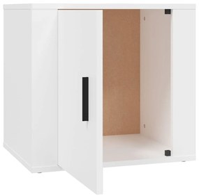 Mesa de cabeceira 50x39x47 cm branco