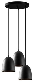 Candeeiro de Teto Tattoo – Preto – 44 x 44 cm