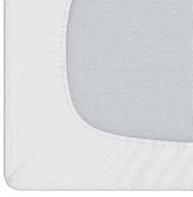 Protetor de colchão impermeável 160x220 cm branco