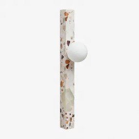 Aplique De Parede Liperi Terrazzo Bege - Sklum