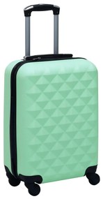 Conjunto de tróleis estojo rígido 2 pcs ABS verde hortelã
