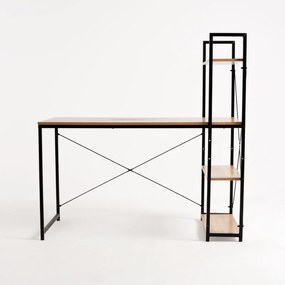 Secretária Kecil Preto 140 cm