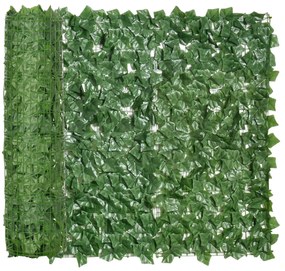 Vedação Artificial em Rolo 3m com Folhas de Batata Doce - PE Verde - 3