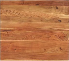 vidaXL Tampo de mesa retangular 110x80x3,8 cm madeira de acácia maciça