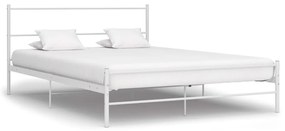 vidaXL Estrutura de cama 120x200 cm metal branco