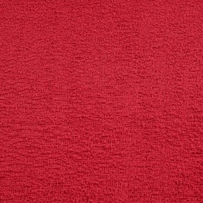 Toalhas de bidé 4 pcs 30x50 cm 360 gsm 100% algodão vermelho