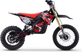 Moto elétrica de cross para crianças Motors Falcon 1600W Vermelha