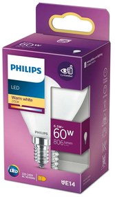 Lâmpada LED Philips Wiz E14 6,5 W 806 Lm (2700 K) (ø 4,5 X 8 cm)