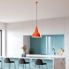 Chandelier Saglam – Laranja – Ø30 h:35 cm