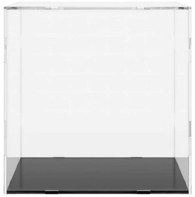 Caixa de exposição 30x30x30 cm acrílico transparente