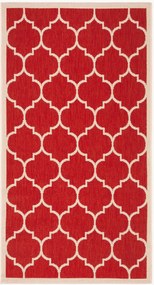 Tapete de interior e exterior de pelo curto Monaco Trellis