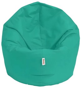 Puff de Jardim Iyzi 100 – Turquesa – 100x100x65 cm | Tribo Home