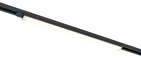 LED Candeeiro de teto moderno preto para sistema de calha monofásico 15W 1180 lm 2700-3800K - Iconic Tsiri Moderno