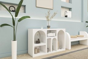 Aparador "Vienna" - Branco - 120x74x37 cm - Design Moderno