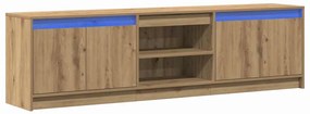 Gabinete para TV Castanho 182 x 34 x 50 cm