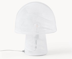 Candeeiro de mesa com efeito de mármore Talia, vários tamanhos