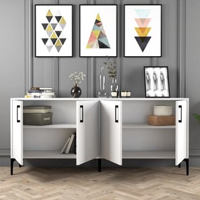 Console Kiev – Branco – 180x78x35 cm