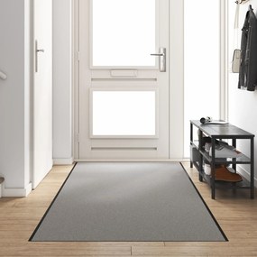 Tapete Retangular vidaXL Cinza 120x350 cm
