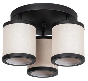Candeeiro de Tecto Way – Preto e Branco – 40 x 40 x 22 cm