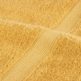 Toalhas de mãos premium SOLUND 4pcs 50x100 cm 600 gsm dourado
