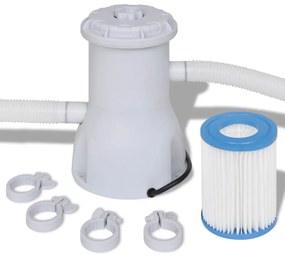 90561 vidaXL Bomba com filtro para piscina 2000 L / h