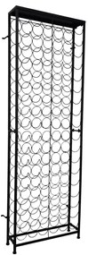 Suporte vertical para garrafas de vinho, metal por 108 garrafas