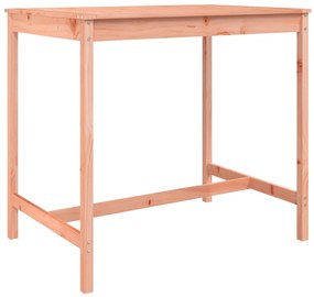 5 pcs conjunto de bar para jardim madeira de douglas maciça