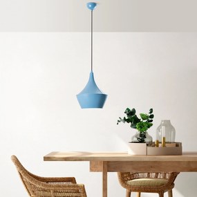 Candeeiro de Teto Tom – Azul Claro – Ø23 h:30 cm