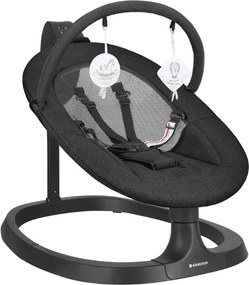 Cadeira Balanço elétrica para bebés Zazu Preta