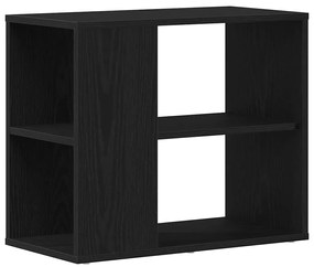 buffet vidaXL Carvalho Preto 60x30x50 cm Madeira engenheirada