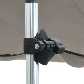 Conj. extensão de toldo em T 174x205x (115-194) cm antracite