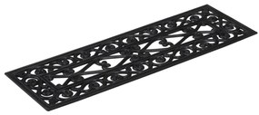 Tapetes para degraus de escada 10 pcs 25x75 cm borracha