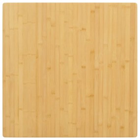 352695 vidaXL Tampo de mesa 70x70x1,5 cm bambu